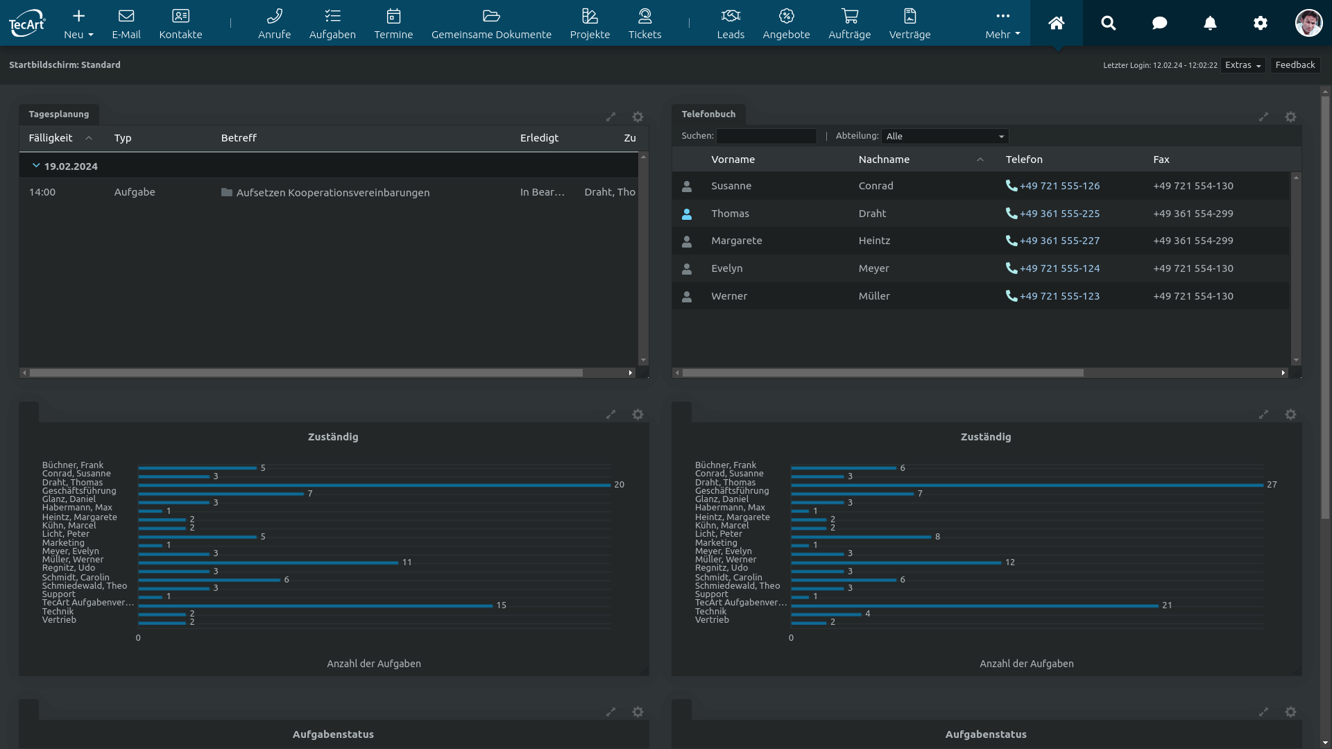 Farbdesign Dark Mode